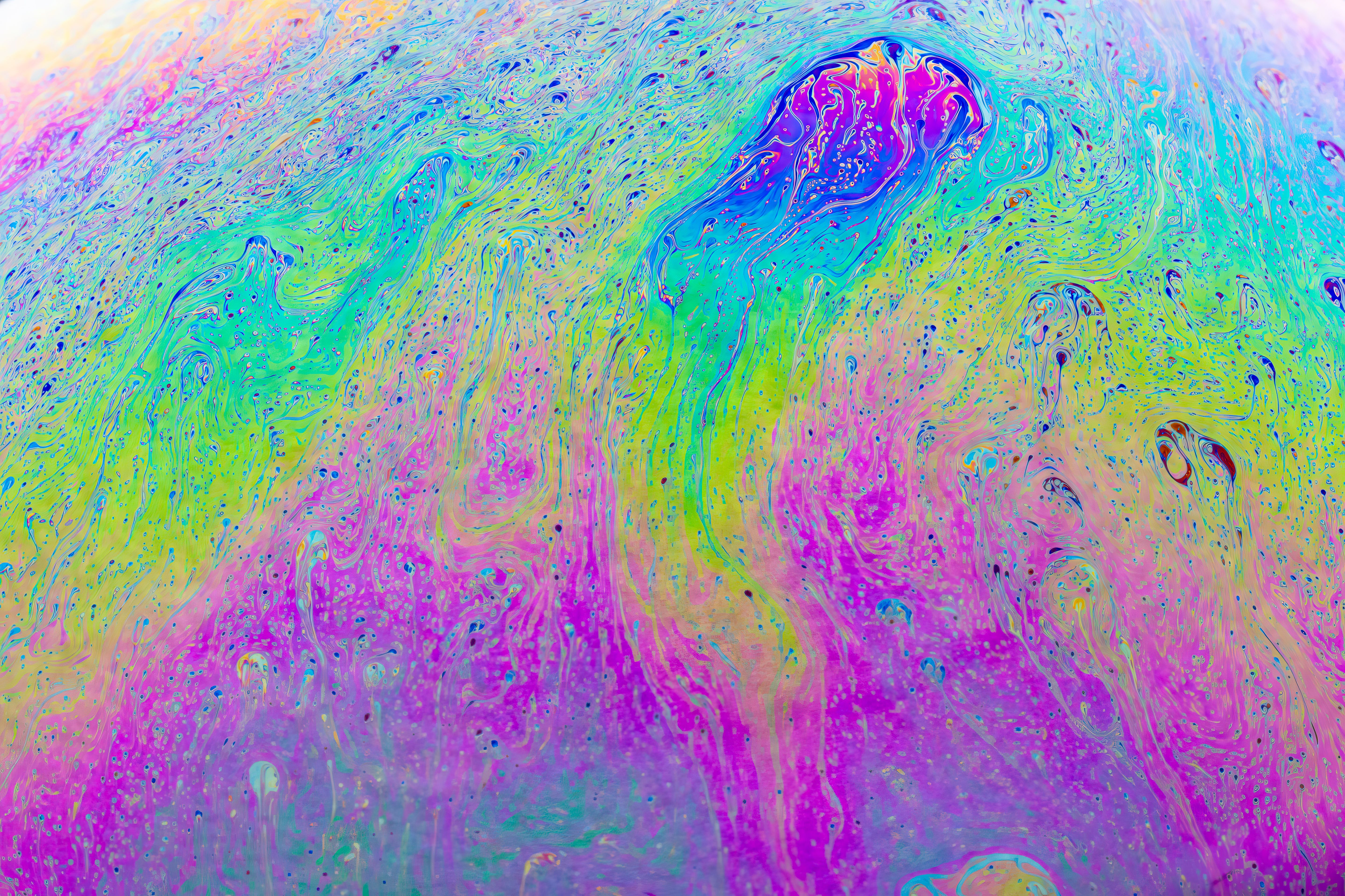 a picture of colorful oil paint